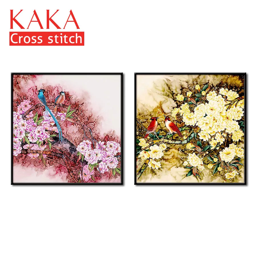 Наборы для вышивки крестиком наборы с напечатанным рисунком 11ct холст домашнего