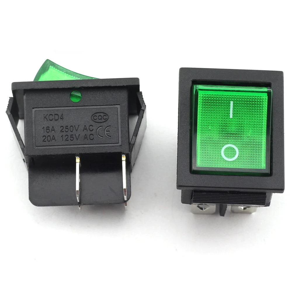 KCD4 DPST вкл.-ВЫКЛ. 4 Pin/6 PinTerminals кулисный переключатель лодки 15A/20A AC 250 V/125 V |