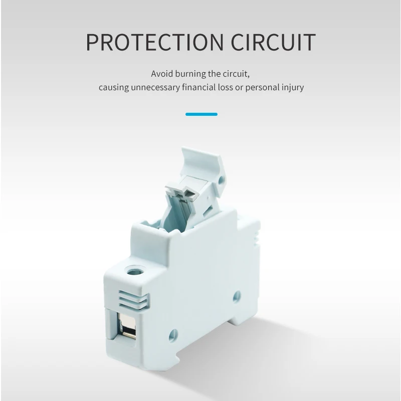 Патрон предохранителя постоянного тока 2P 1000 В для защиты Системы Солнечной PV