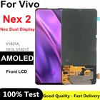 Передний AMOLED ЖК-экран 6,39 дюйма для Vivo NEX, двойной дисплей, ЖК-дисплей, дисплей, цифровой преобразователь экрана в сборе для Vivo NEX 2 NEX2