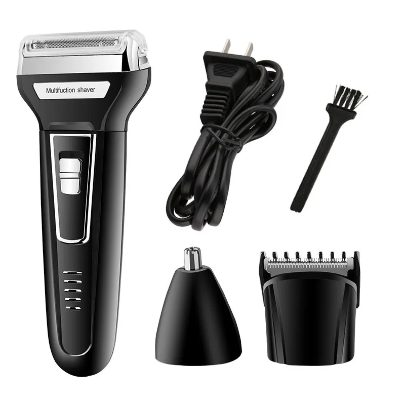 

Kemei Electric Hair Clipper for Men 3 In 1 Multifunctional Rechargable Razor Professional Hair Cutting Machine Shaver Trimmer