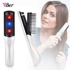 Массажная расческа, инфракрасная, для здоровья, для роста волос, лазерная расческа, Антистатическая щетка, уход за волосами, лечение, лечение, клубок, щетка для распутывания волос
