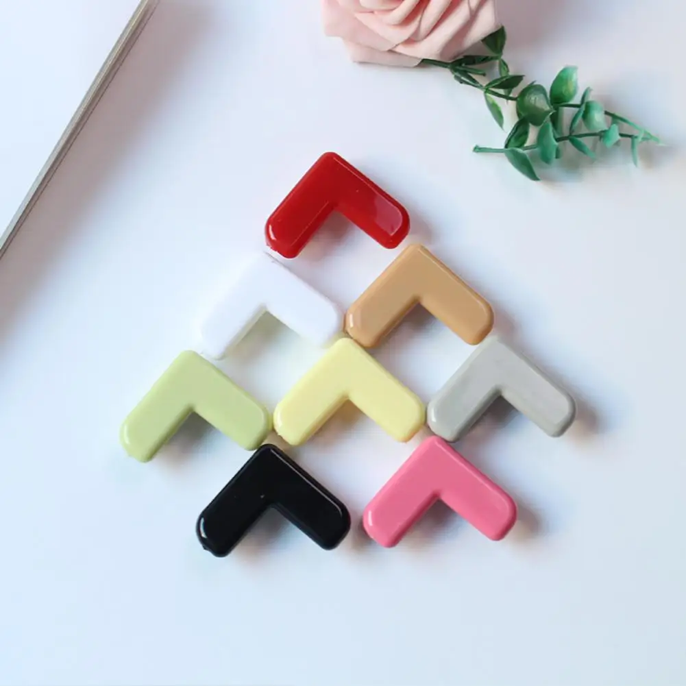 5 шт сплошной цвет безопасности детская мебель край стола Настольный Угловой