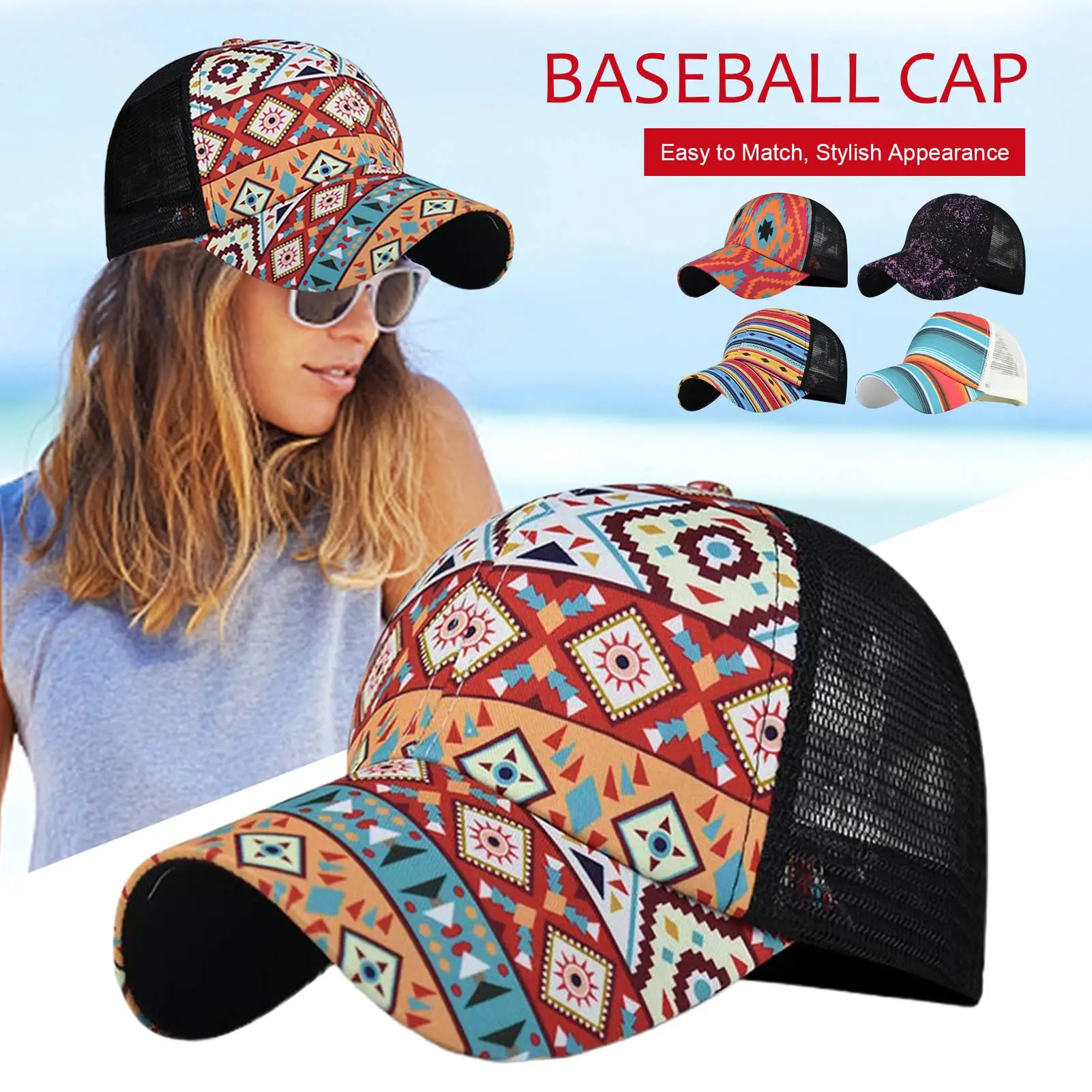 

Unisex Baseball Cap Adjustable Sun Protection Hat For Men Women Teenagers Adults For All Seasons Outdoor Sport Activities