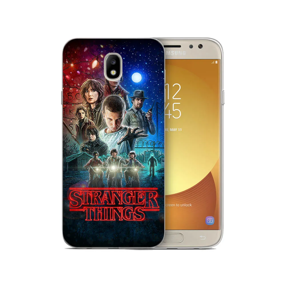 Очень странные дела чехол для телефона для Samsung Galaxy J2 Pro J3 J4 J5 J6 J7 J8 ЕС плюс чехол Etui