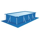 Надувной матрас для бассейна, квадратный коврик для бассейна, легко моющийся, водонепроницаемый пылезащитный чехол, пылезащитный пол