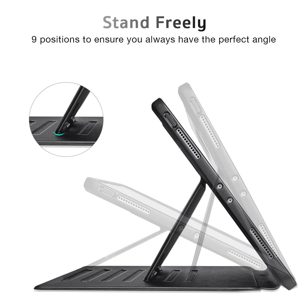 Чехол ESR для iPad Pro 12 9 чехол 2021 2020 11 Air 4 8 7 с позициями чехол-подставка держателем |