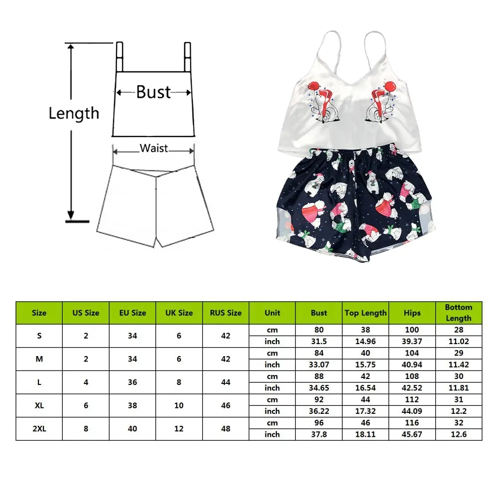 

Animal Cartoon Print Lovely Sleepwear Home Suit Summer V Neck Sexy Pyjamas Women Spaghetti Strap Loose Pijama Satin Femme Cat