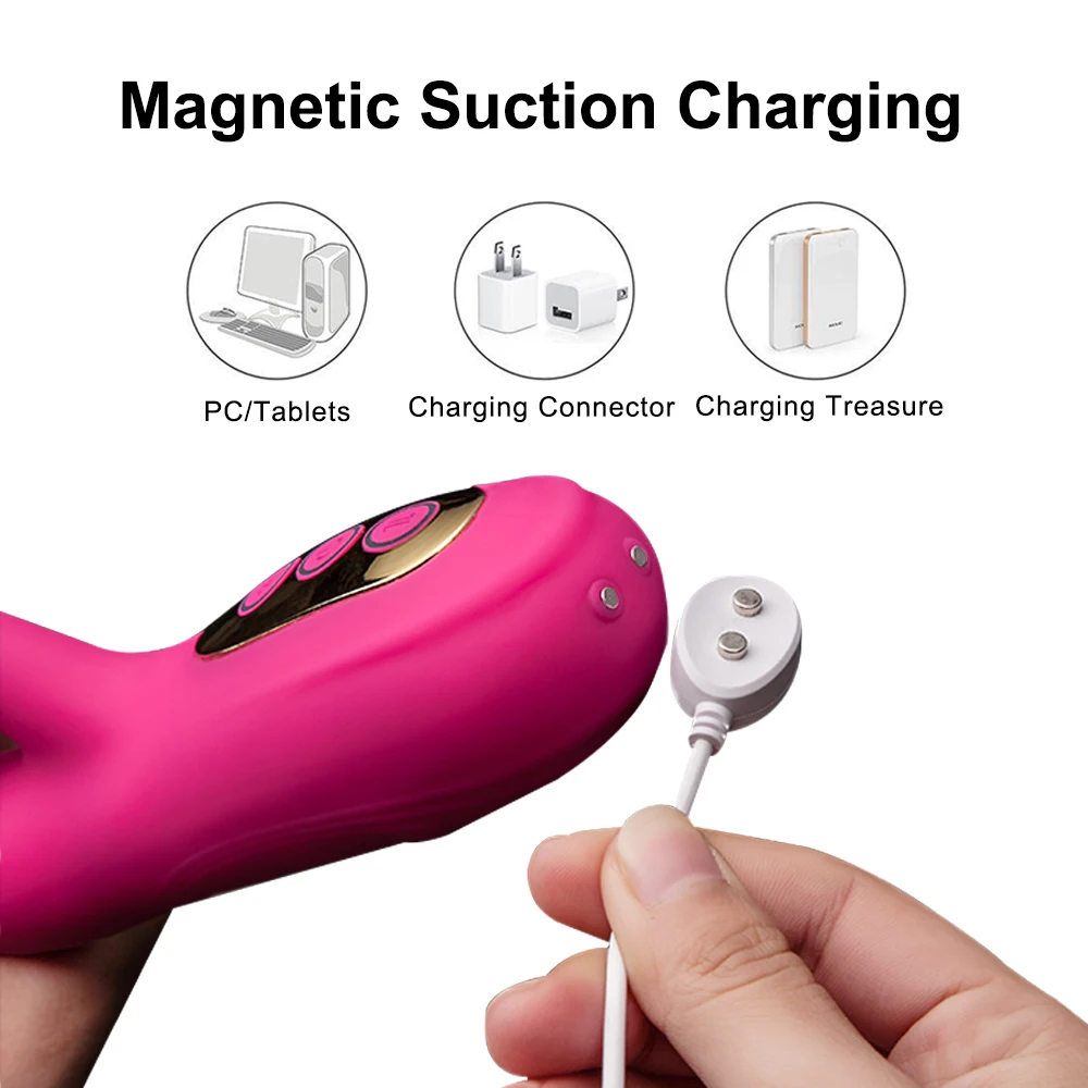 Мощный вибратор кролик для стимуляции точки G фаллоимитатор с сильными 10