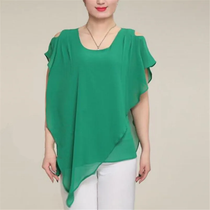 Женский летний топ с рукавами летучая мышь |