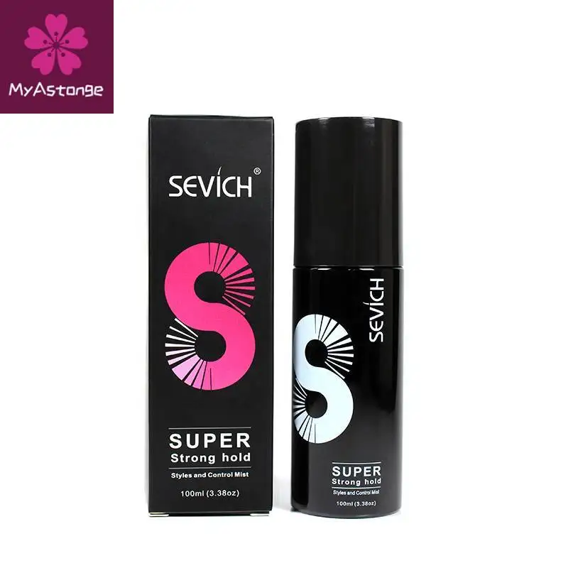 

100ml SEVICH Hair Fiber Styling Hair Holding Spray New Style Hair Spray Thickening Mist for Men and Women