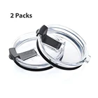 2 шт. непроливающаяся крышка Yeti 20 и 30 унций, крышка подходит для стакана и других сменных крышек для стаканов с защитой от протекания, Прямая поставка