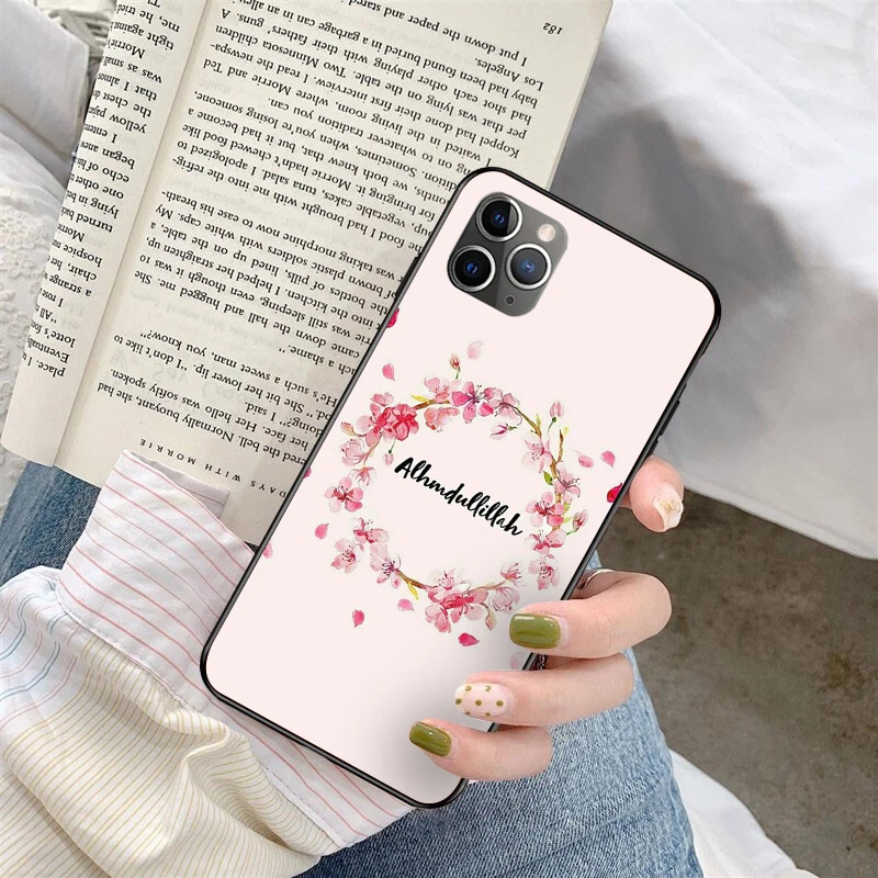 

Islamic Muslim Bismillah Soft Phone Case Cover for iPhone 11 pro XS MAX 8 7 6 6S Plus X 5 5S SE XR SE2020 fundas