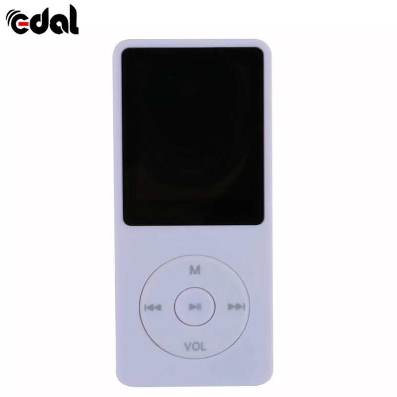 EDAL Ультратонкий MP3 плеер 1 8 дюймов TFT экран FM радио Электронная книга|MP3-плееры| |