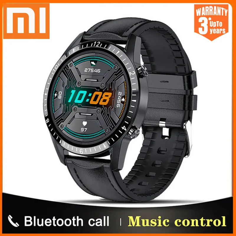 

Смарт-часы Xiaomi с сенсорным экраном и поддержкой Bluetooth