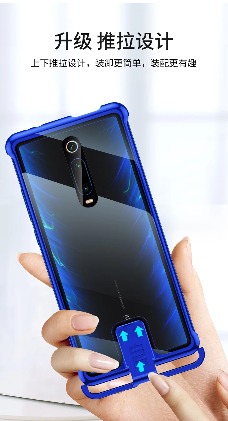 K20pro металлический бампер чехол для Xiao mi xaomi mi 9t mi 9t Pro mi 9tpro Red mi K20 Pro HD закаленное стекло задняя крышка Coque тонкий безрамочный