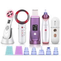 ems radio frequency rf blackhead remover ultrasonic skin scrubber infrared body slimming massager cleaning face beauty