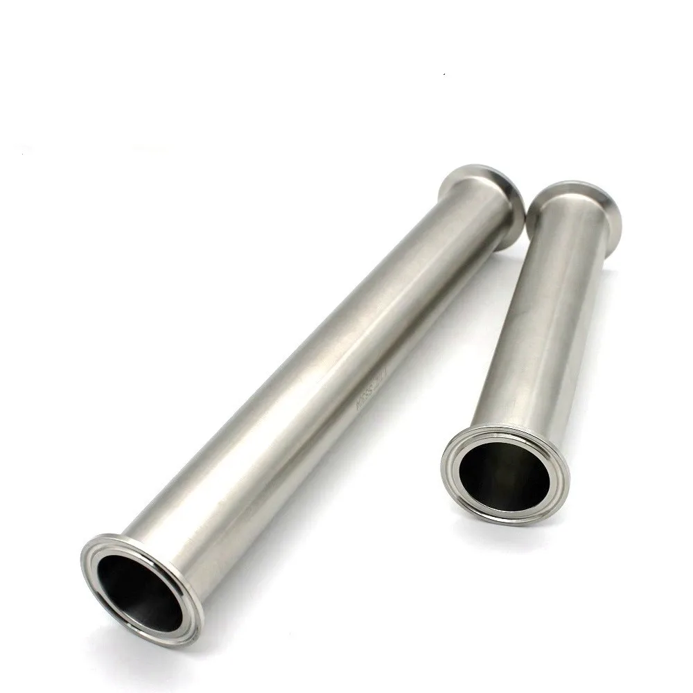 

3" (76mm) OD91 Sanitary Tri Clover Spool Tube/Pipe Length 6"(150mm)Tri Clamp Pipe Thickness 2mm Free Shipping