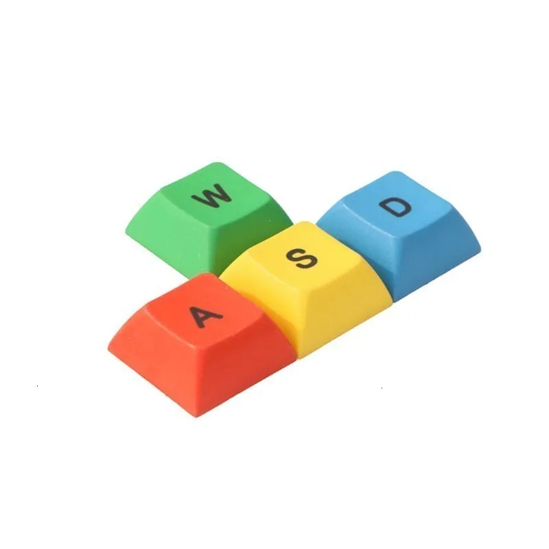 Механическая клавиатура Dsa ключ крышка s высота Pbt текстура материала WASD направление Esc тепло сублимации цвет дополнение ключ крышка
