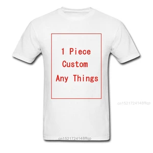 Мужские футболки по индивидуальному заказу, 1 шт., дизайнерские мужские топы, футболки с принтом компании сделай сам, 100% хлопковые футболки с логотипом, буквенным подарком, белые и черные футболки