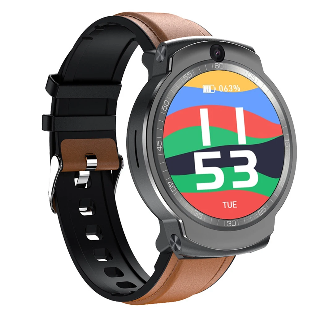 DM28 4G Смарт-часы Android OS 1 6 дюймов экран 3 ГБ ОЗУ + 32 Гб ПЗУ Двойная камера WiFi GPS