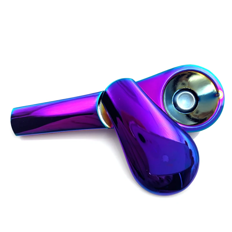 Курительная трубка ложка портативные креативные Металлические курительные