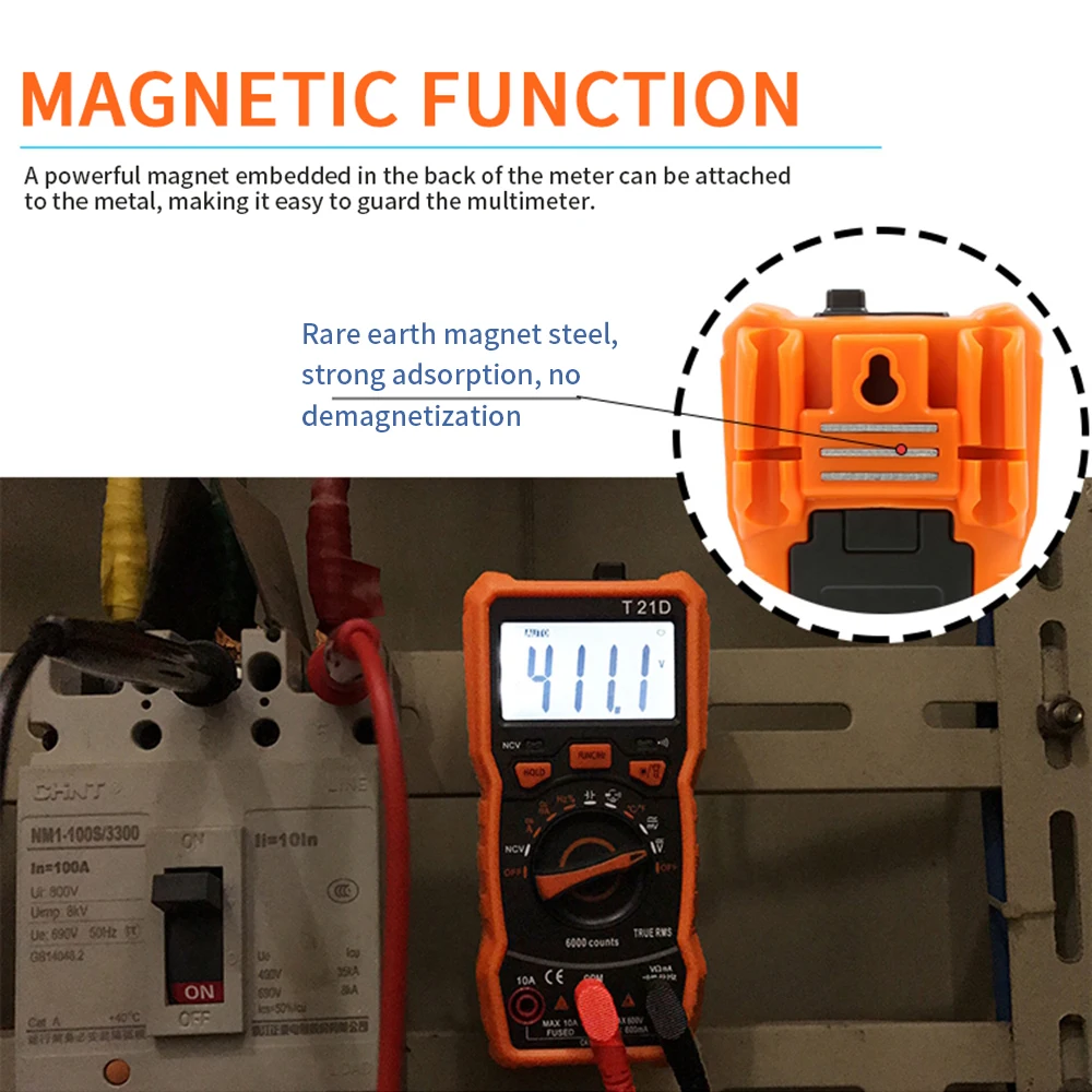 T21D мультиметр цифровой RM113D тестер digital multimeter esr метр транзисторов Мультиметр