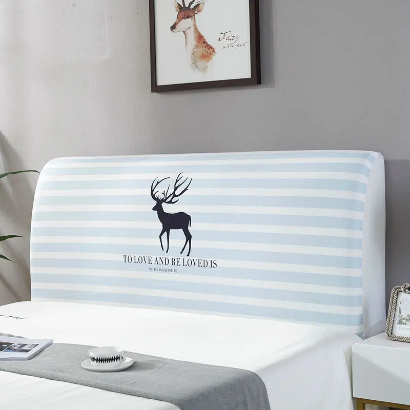 Простой современный мультяшный прикроватный чехол для кровати с принтом