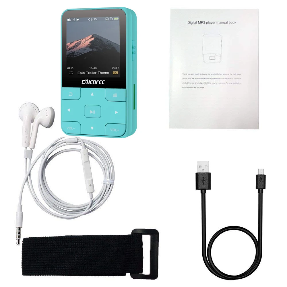 Последние 16 Гб мини клип MP4 плеер Bluetooth 4,2 Lossless музыкальный Palyer с FM радио, диктофон, MP4 видео бегущий плеер