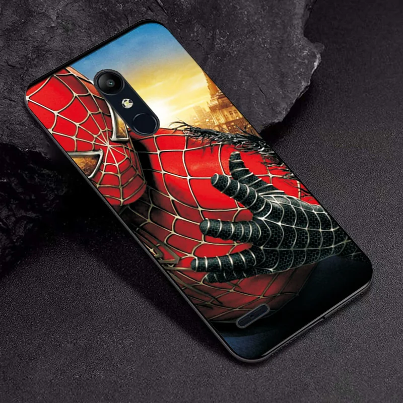 Для LG K8 K10 чехол K4 Горячая Мстители Железный человек черный ТПУ бампер для LG K12 K11 PLUS X4 K40 чехол для телефона силиконовый - Цвет: TPUBLK627