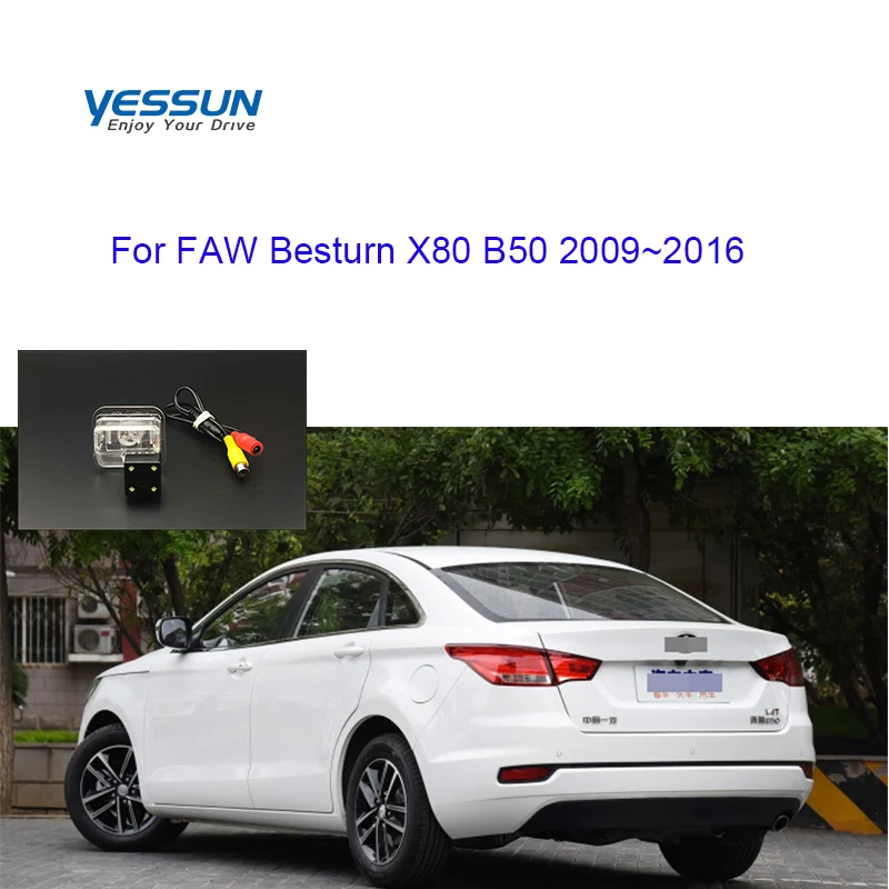 

Корпус камеры/FHD Автомобильная камера заднего вида для FAW Besturn X80 B50 2009 2010 2011 2012 2013 2014 2015 2016, камера заднего вида
