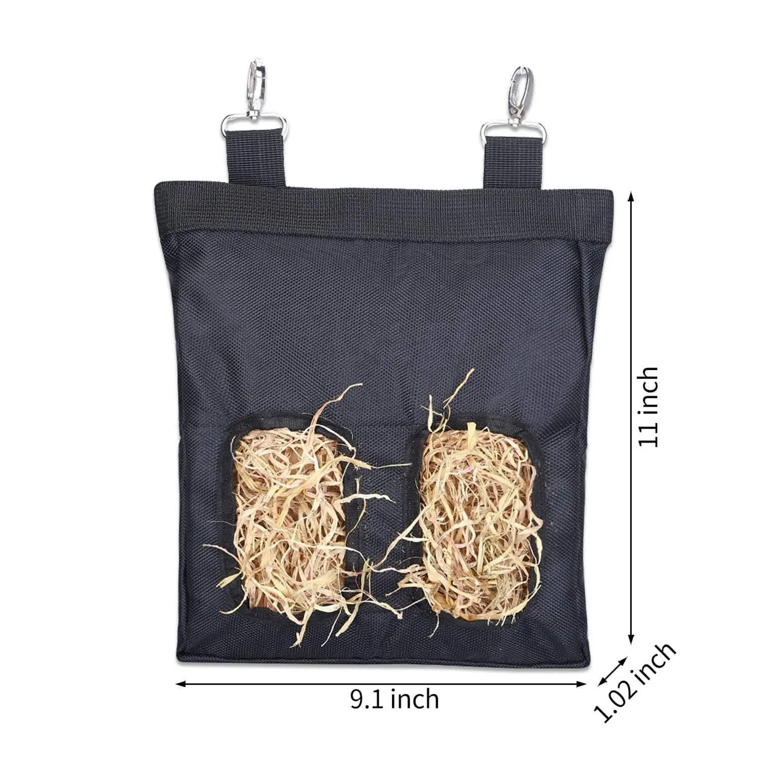 

#48 Rabbit Bag Small Pet Quick Metal Buckle Hanging Feeding Bag Rabbit Guinea Pig Hamster Small Manually Adjustable