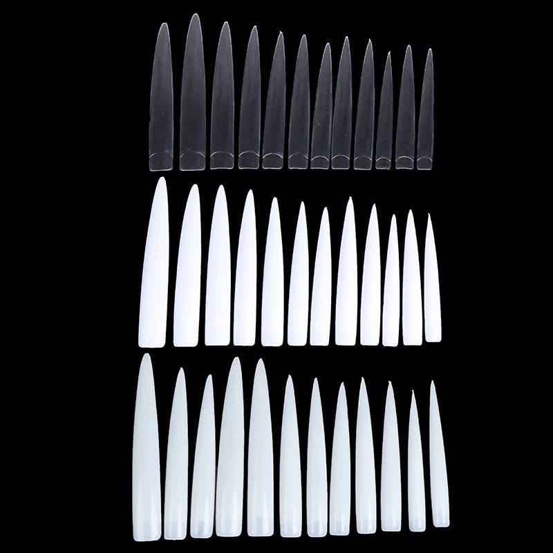 10 шт. Длинные Накладные поддельные Маникюр для кончиков ногтей Искусственные