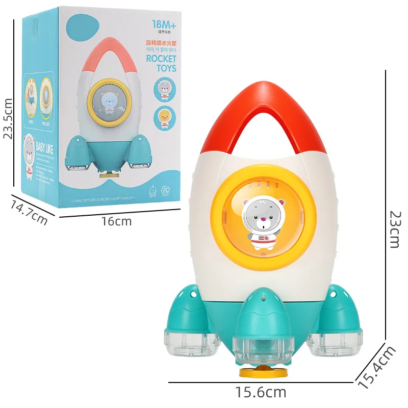 

Baby shower children's toys water jet rocket bathroom water jet spinning beach educational toys for baby toys