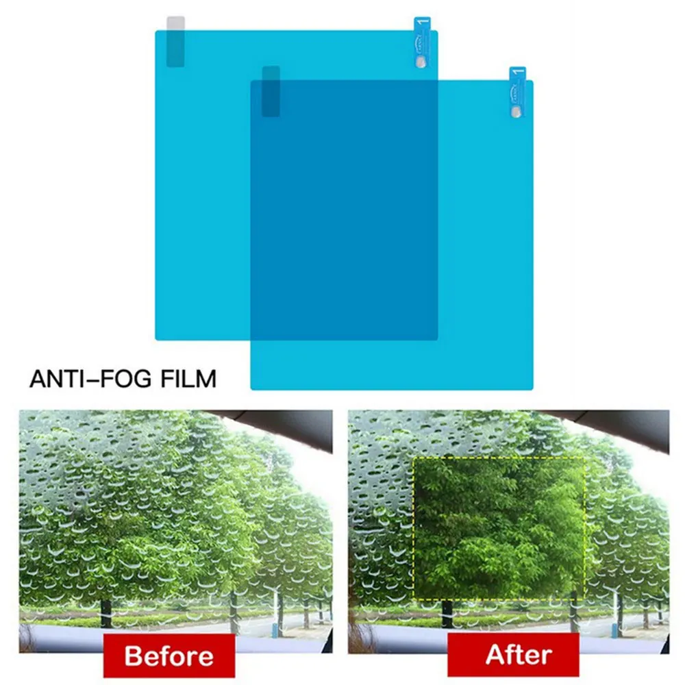 4pcs Car Rearview Mirror Protective Film Anti Fog Window Clear Rainproof Rear View Accessories | Автомобили и мотоциклы