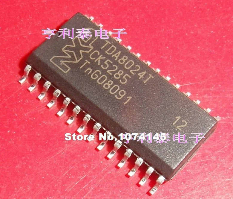 

10 шт./лот TDA8024T TDA8024 лапками углублением SOP-28