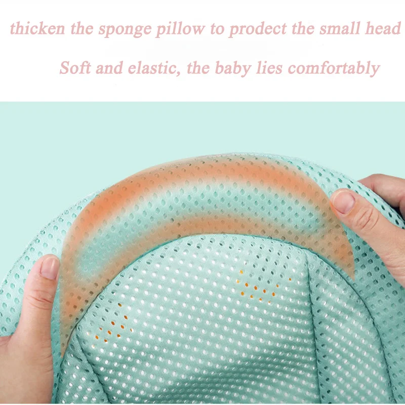 Baby bath net Tub Security Support Child Shower Care for Newborn Adjustable Safety Net Cradle Sling Mesh Infant Bathing | Мать и ребенок