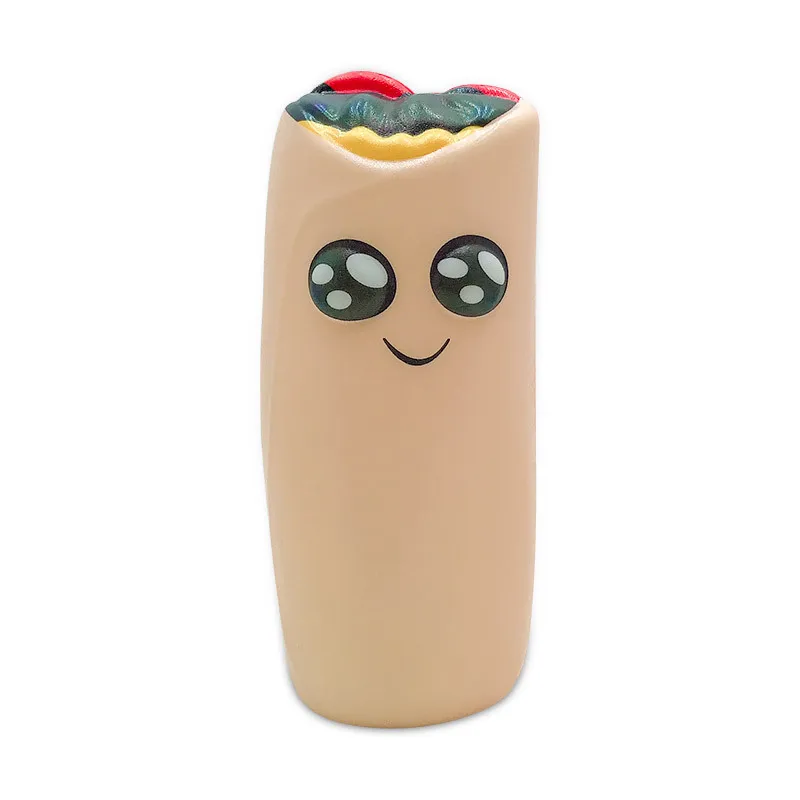 2 шт. сжимаемая кукла Burrito медленно восстанавливающая форму игрушка для снятия