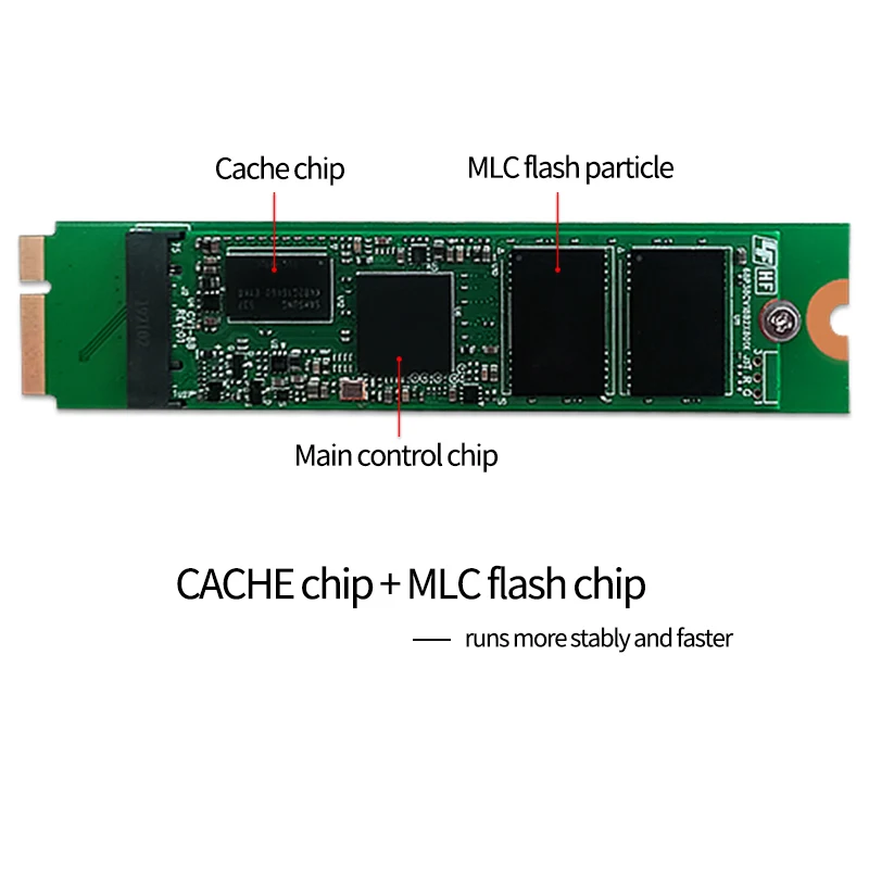 Новый твердотельный накопитель 1 ТБ SSD для 2012 Macbook Air A1465 A1466 Md231 Md232 Md223 Md224 MAC |