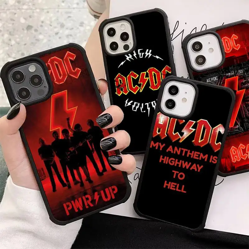 

Music-Band-ACDC-AC-DC Phone Case for iphone 12 13 Mini SE 2020 5 5S 6 6S Plus 7 8 Plus X XR XS 11 Pro Max Fundas Coque cover