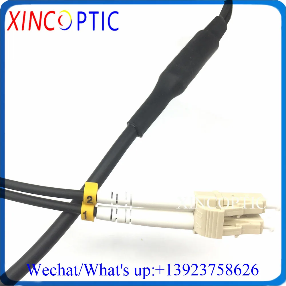 150 м 2 волокна MM OM3-150 4 0mm LSZH/TPU 150Mts нити LC/SC/ST/FC MultiMode 2C бронированный