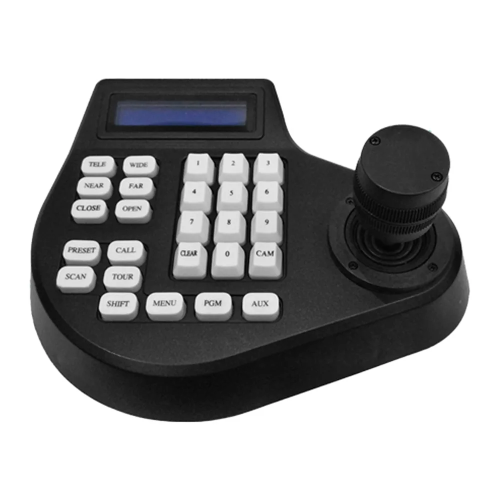 PTZ Controller with 3D Joystick to Control Speed Dome Camera via RS485 Mini Keyboard from Wanyunvision Store