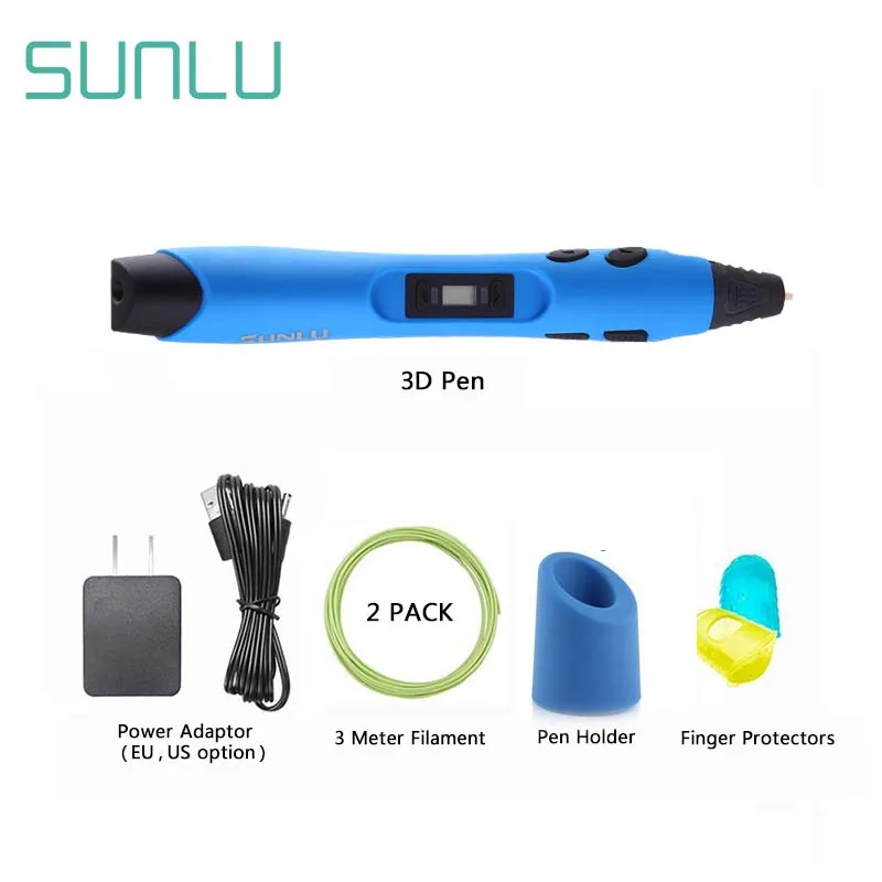 SUNLU SL 300 популярный волшебный креативный 3D Ручка для моделирования PLA/ABS Филамент 1
