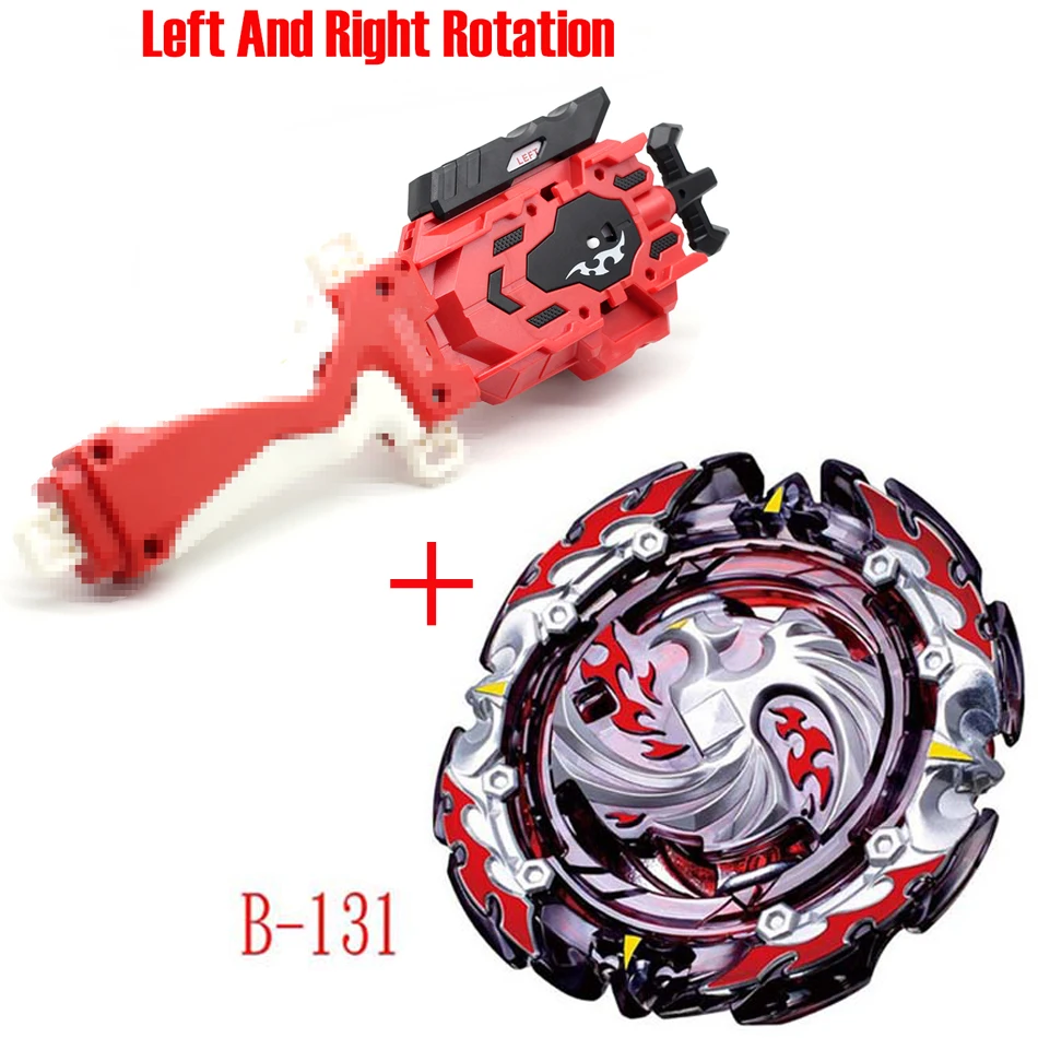 Новейшая модель; Beyblade Burst ToysB-145 B-144 B-143 B-140 с пусковым устройством и коробчатый отвал Металл Fusion Бог Прядильный механизм бей лезвия игрушка - Цвет: B-131