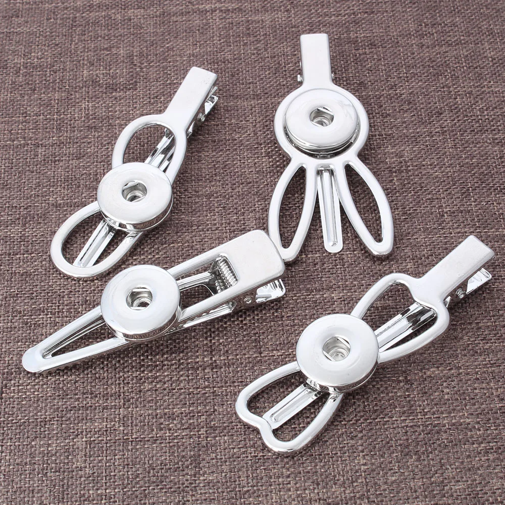 Новая оснастка ювелирные изделия 18 мм металлическая Кнопка Брошь для женщин