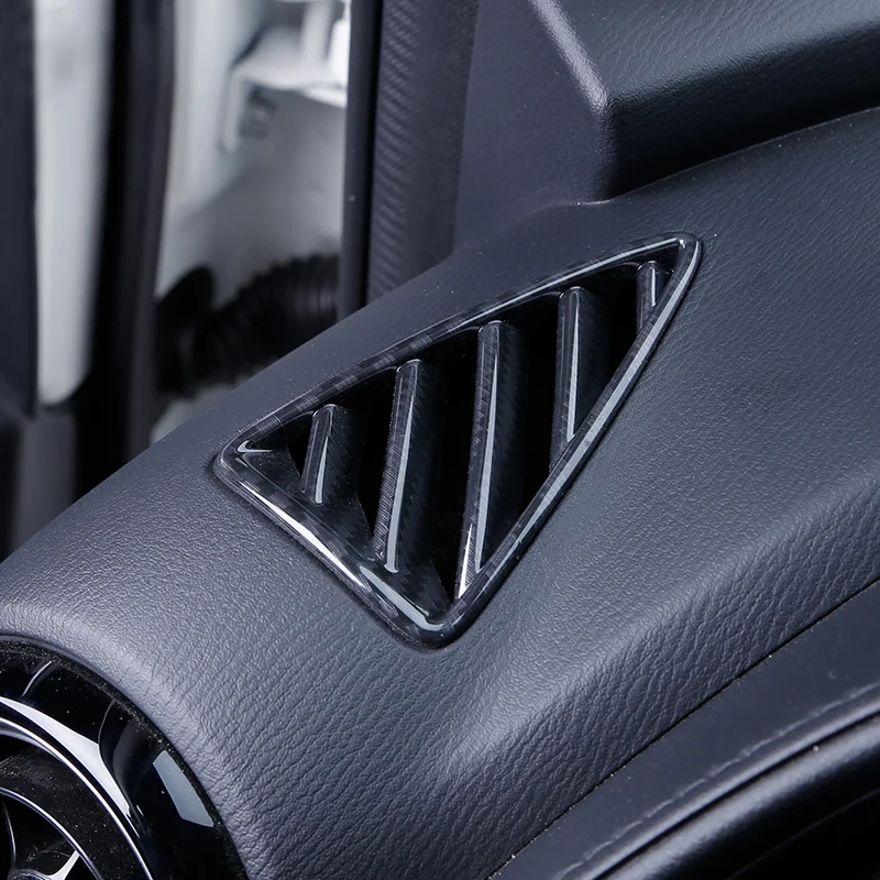 

Для Mazda 2 Demio DL Sedan DJ Hatchback 2015-17 ABS внутренние молдинги Крышка вентиляционного отверстия кондиционера Стайлинг украшение