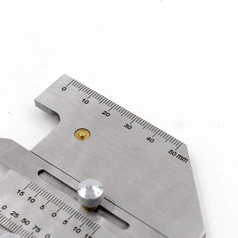 Линейка сварочного контроля из нержавеющей стали HJC60 Калибр сварного шва Высота