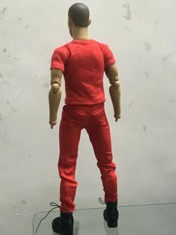

1/6th SH08 red pants Model For 12" male &female Action Figure doll