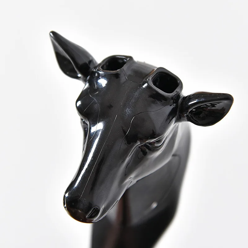 

Deer Head Animal Self Adhesive Clothing Display Racks Hook Coat Hanger Cap Room Decor Show Wall Bag Keys Sticky Holder