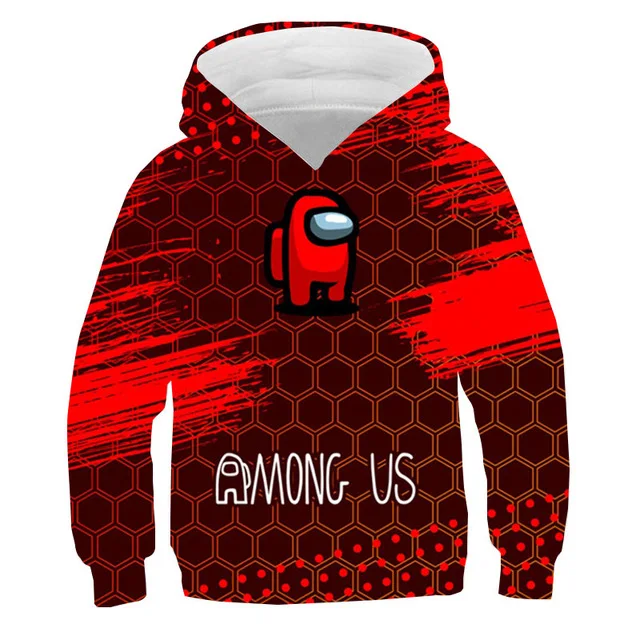 

2020 Hoodie Kids Size Boys&Girls Long Sleeve Hooded Sweatshirts Children's Hoodies Street Style Games Harajuku Clothes